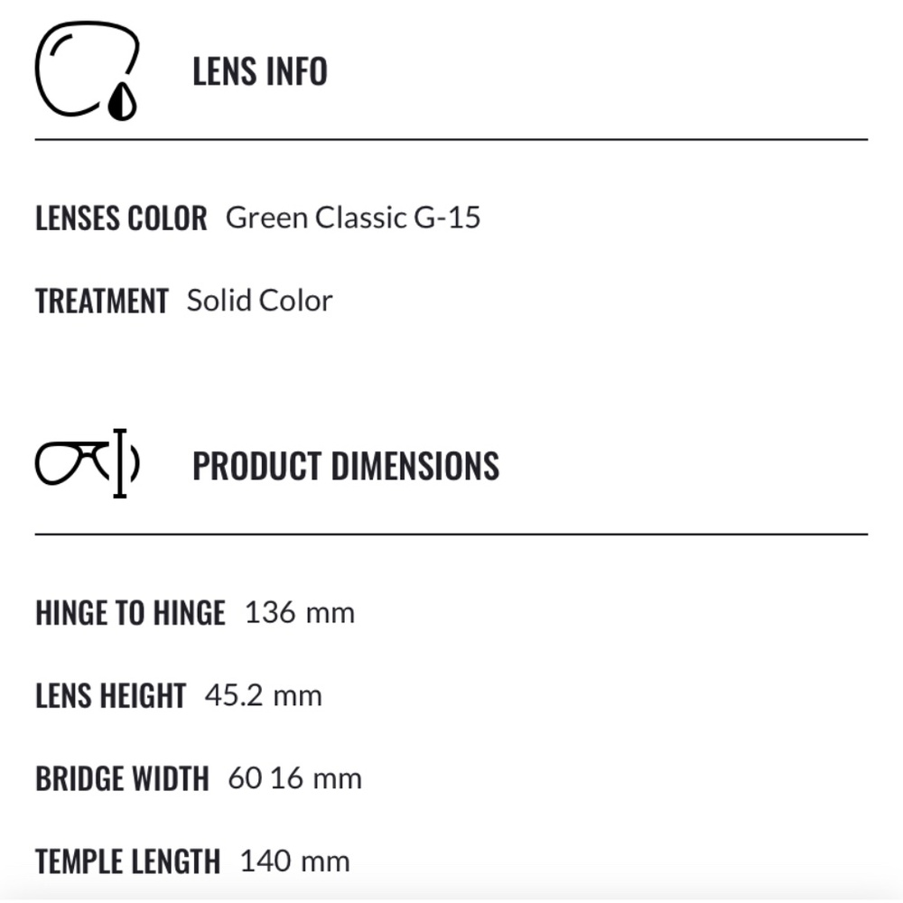 NWT Ray-Ban 60mm Aviator RB3483 Unisex Sunglasses Gunmetal Frame Green L… - Picture 9 of 9